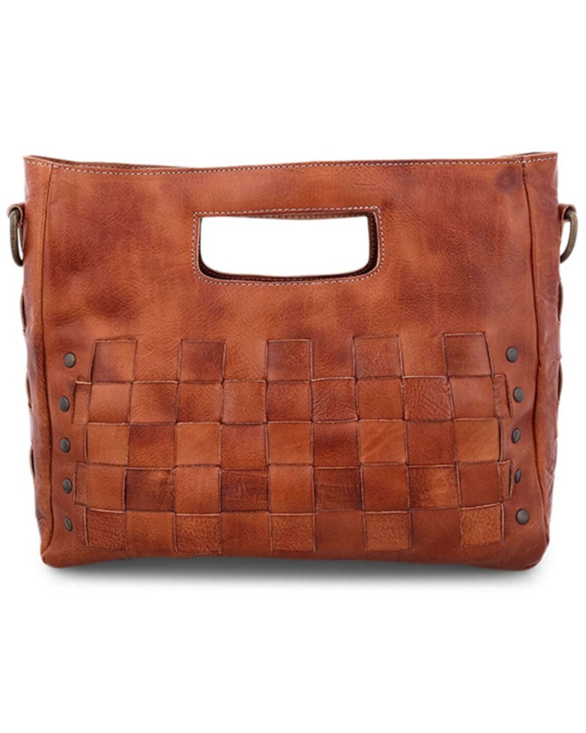 Image #2 - Bed Stu Women's Orchid Dip Dye Crossbody Handbag, Tan, hi-res