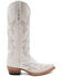 Image #2 - Ferrini Women's Scarlett Western Boots - Snip Toe, White, hi-res