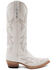 Image #2 - Ferrini Women's Scarlett Western Boots - Snip Toe , White, hi-res