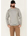 Image #1 - Ariat Men's Boot Barn Exclusive FR Crew Neck Long Sleeve T-Shirt, Grey, hi-res