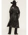 Image #4 - Azalea Wang Women's Fringe Faux Leather Coat, Black, hi-res
