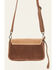 Image #2 - Idyllwind Women's Louanne Suede Western Crossbody Bag, Pecan, hi-res