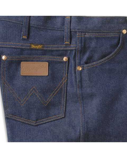 Image #3 - Wrangler Men's Cowboy Cut Rigid Relaxed Fit Jeans, Indigo, hi-res