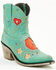 Image #1 - Liberty Black Women's Vegas Turquesa Booties - Snip Toe, Turquoise, hi-res