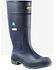Image #1 - Baffin Men's Bully (STP) Waterproof Rubber Boots - Steel Toe, Blue, hi-res