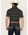 Image #4 - Rock & Roll Denim Men's Tattoo Print Short Sleeve Pearl Snap Stretch Western Shirt, Black, hi-res
