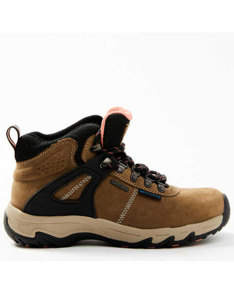 Image #2 - Cleo + Wolf Women's Talon Lace-Up Waterproof Hiking 3 Boot -Round Toe, Taupe, hi-res