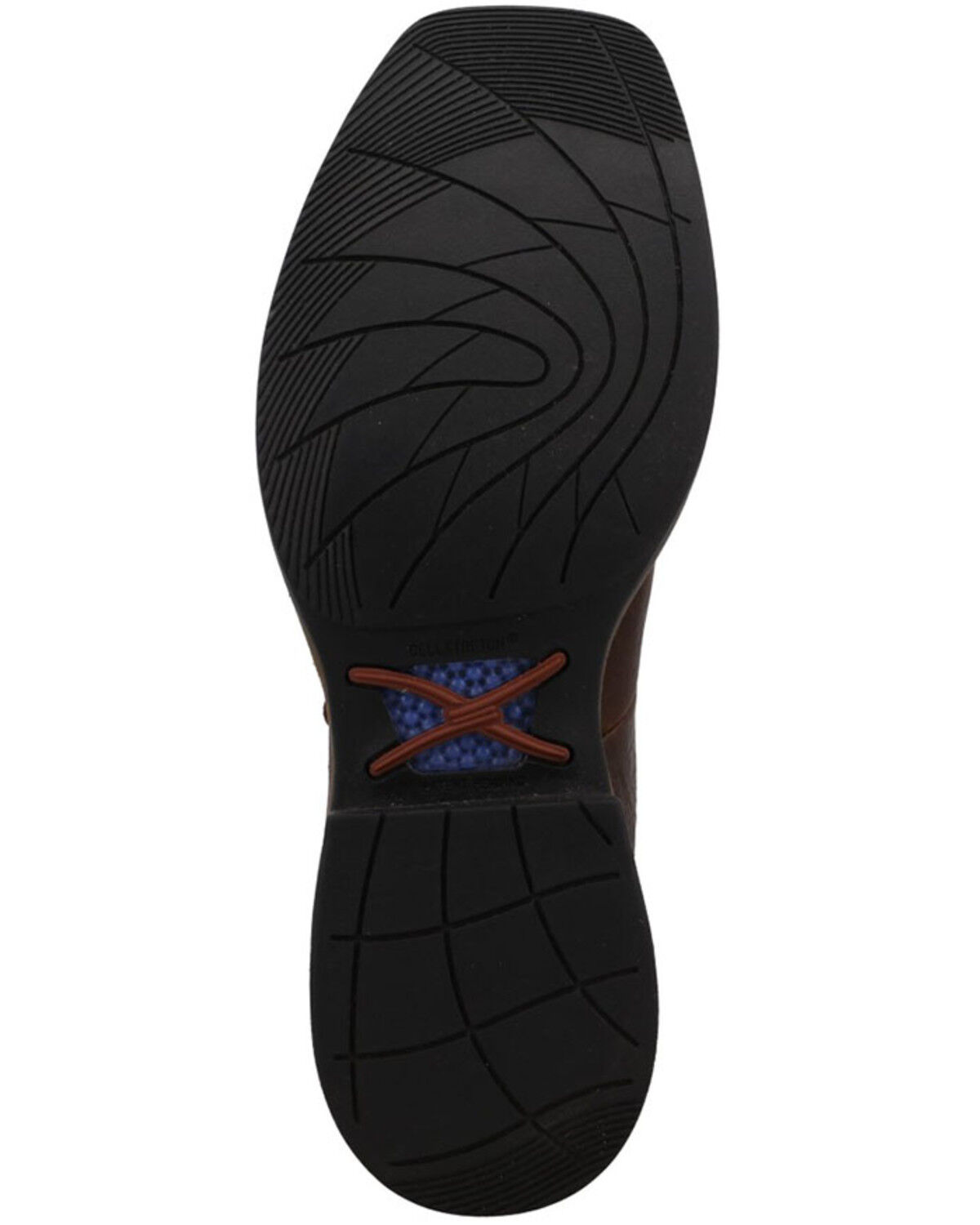 Image #7 - Twisted X Men's 6" Tech X™ Lace Up Casual Boots - Broad Square Toe, Brown, hi-res