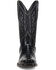 Image #4 - El Dorado Men's Nile Exotic Crocodile Western Boots - Square Toe, Black, hi-res