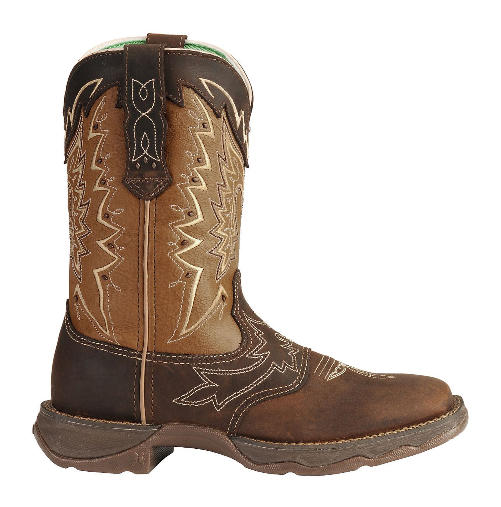 Image #2 - Durango Women's Let Love Fly Rebel Western Performance Boots - Broad Square Toe, , hi-res