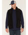 Image #1 - Hawx Men's Bruiser Solid Sherpa Zip-Up Work Vest, Black, hi-res