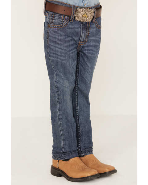 Image #2 - Cody James Little Boys' Dark Wash Slim Straight Equalizer Jeans, Dark Wash, hi-res