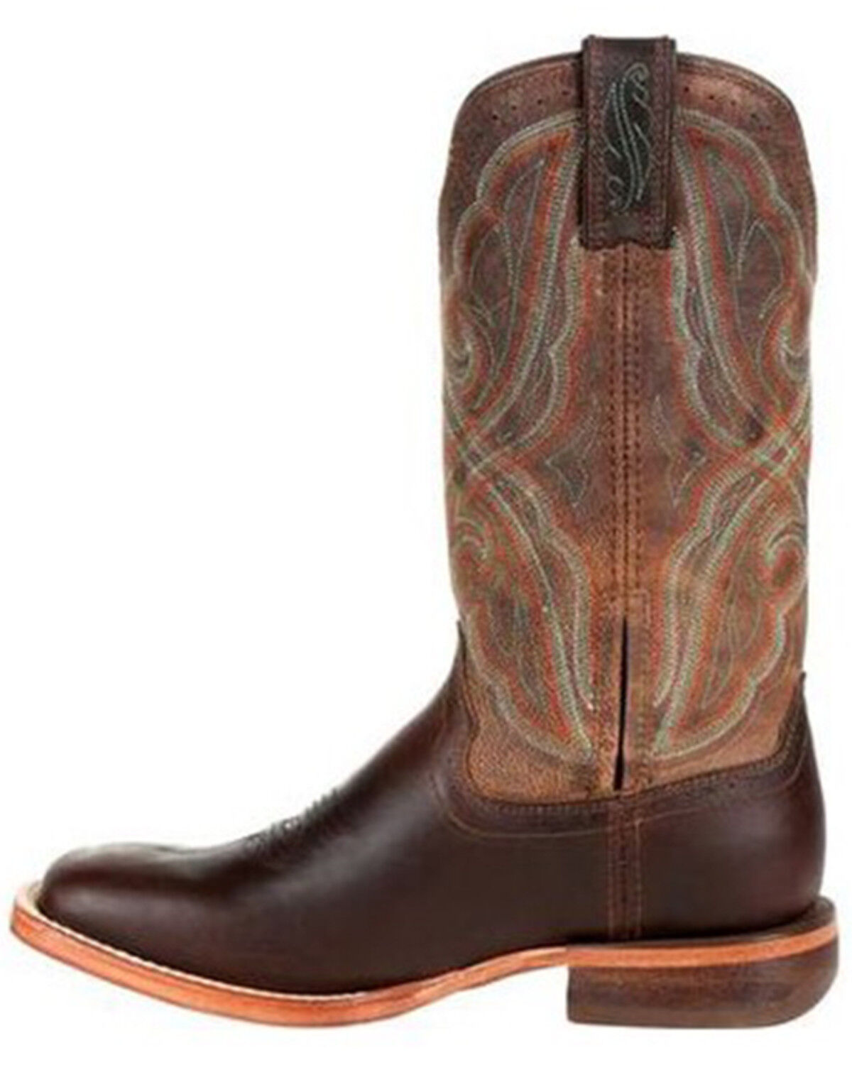 Image #3 - Durango Women's Arena Pro Western Boots - Broad Square Toe, Brown, hi-res