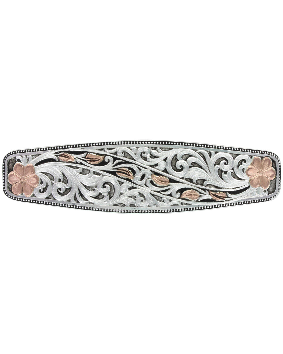 Image #1 - Montana Silversmiths Women's Winding Leaves in Fall Barrette, Multi, hi-res