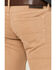 Image #3 - Ariat Men's Dark Khaki Grizzly Slim Straight Stretch Denim Jeans, Beige, hi-res