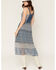 Image #4 - Idyllwind Women's Flora Button Front Midi Dress, Light Blue, hi-res