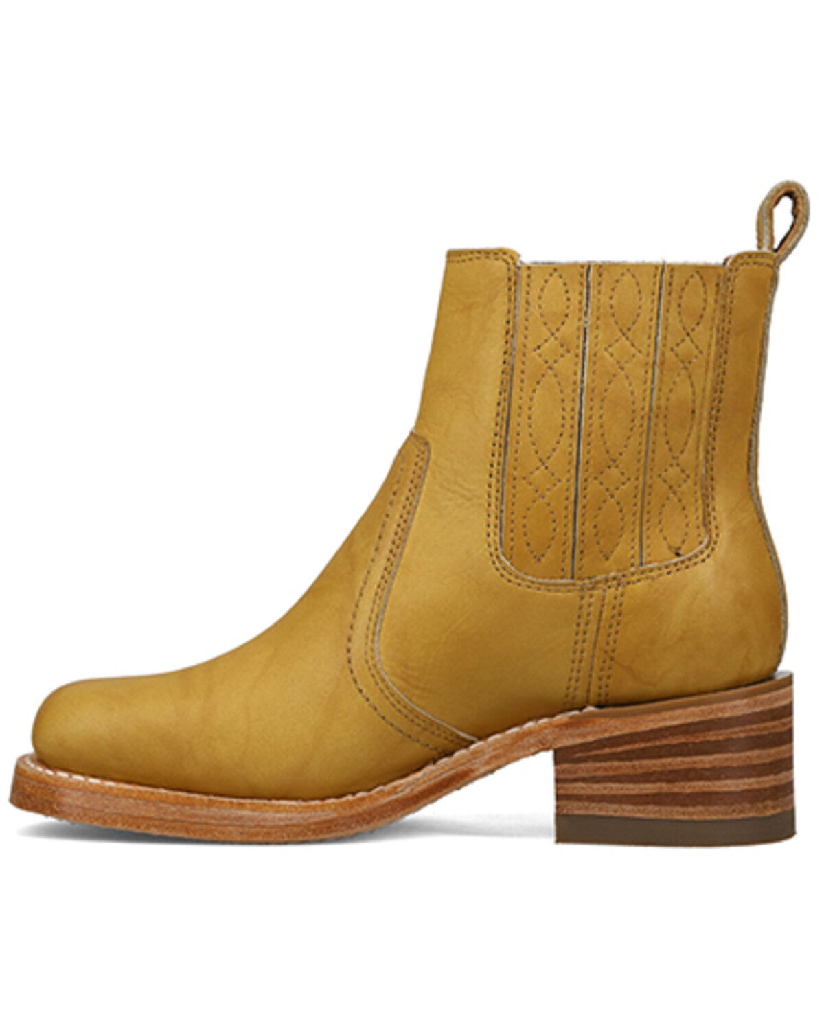 Image #3 - Frye Women's Campus Chelsea Boots - Square Toe, Camel, hi-res