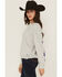 Image #2 - Ariat Women's Cowgirl Sweatshirt, Grey, hi-res