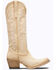 Junk Gypsy By Lane Women's Nighthawk Zipper Western Boots - Snip Toe , Ivory, hi-res