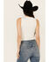 Image #4 - Mainstrip Women's J'adore Cowboys Rhinestone Cropped Tank Top, , hi-res
