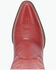 Image #6 - Dingo Women's High Cotton Tall Western Boots - Round Toe, Red, hi-res