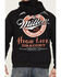 Image #3 - Miller Men's Boot Barn Exclusive High Life Draught Graphic Hooded Sweatshirt, Black, hi-res