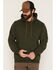 Image #1 - Thorogood Men's Embossed Logo Hooded Sweatshirt, Olive, hi-res