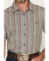 Image #3 - RANK 45&reg; Men's Dally Southwestern Striped Short Sleeve Button-Down Stretch Western Shirt, Black, hi-res