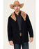 Image #1 - Cody James Men's Legacy II Sherpa Wool Coat, Navy, hi-res