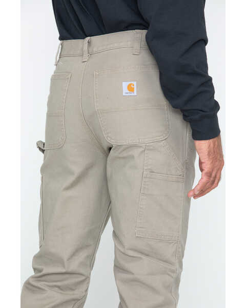 Carhartt Men's Rugged Flex Work Pants, Tan, hi-res