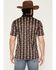Image #4 - RANK 45&reg; Men's Desert Strike Southwestern Print Short Sleeve Button-Down Polo, Black, hi-res