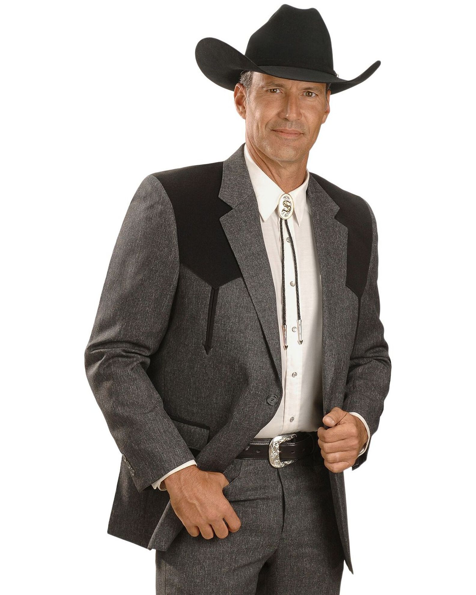 Mens western sales dress coat