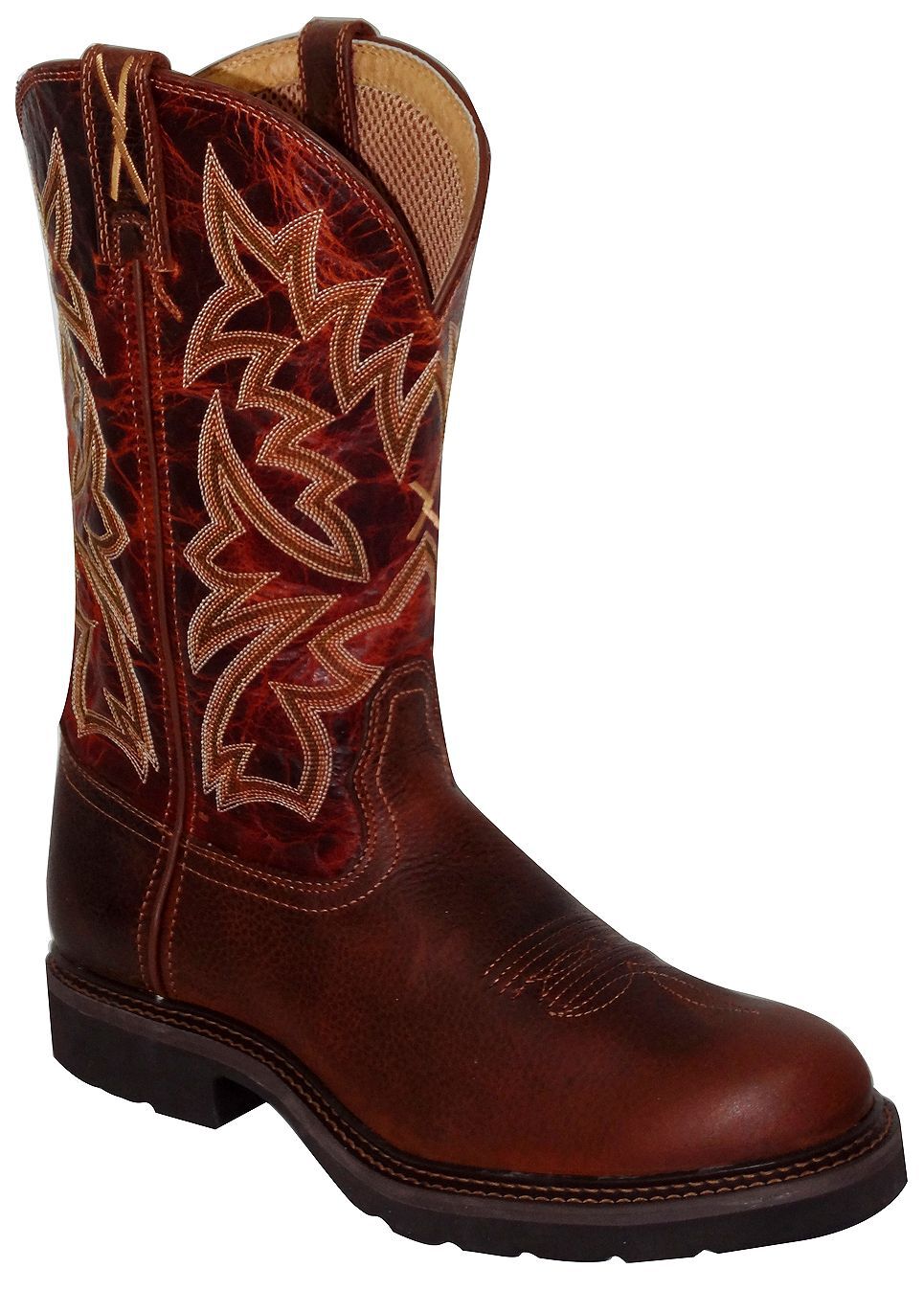 twisted x pull on work boots