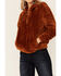Idyllwind Women's Summit Sherpa Fleece Pullover , Pecan, hi-res