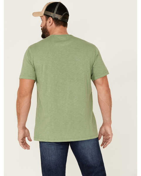 Image #4 - Brothers and Sons Men's Basic Pocket T-Shirt , Green, hi-res