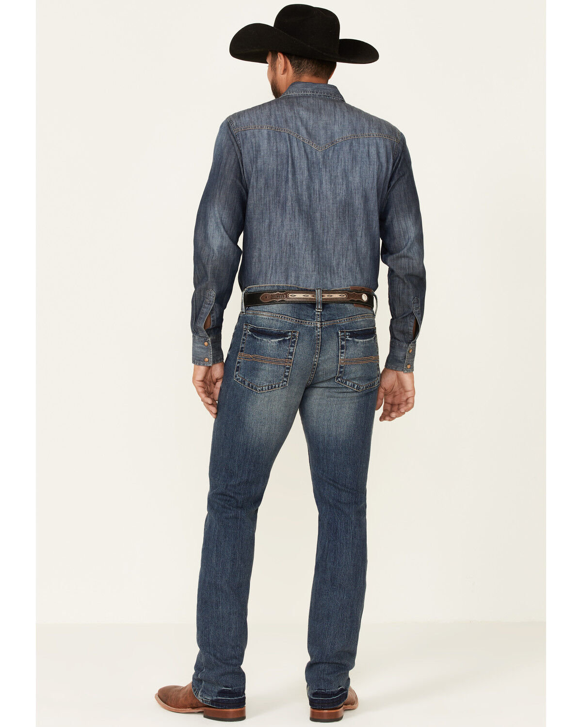 Image #2 - Cody James Men's Roan Medium Wash Stretch Slim Straight Jeans, Blue, hi-res