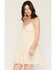 Image #2 - By Together Women's Crochet Sleeveless Mini Dress, Natural, hi-res