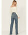 Image #3 - Kimes Ranch Women's Olivia Medium Wash High Rise Wide Leg Jeans, Medium Wash, hi-res