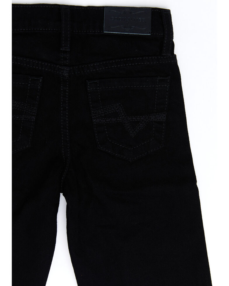 Cody James Boys' 4-8 Night Rider Rigid Relaxed Bootcut Jeans , Black, hi-res