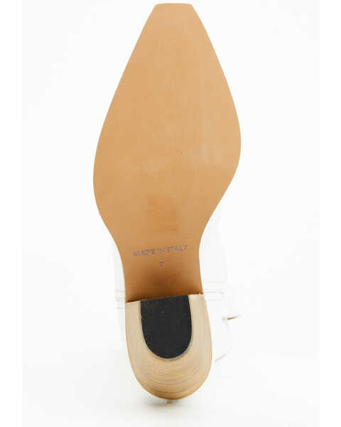 Image #7 - Golo Women's Silverado Western Boots - Snip Toe, White, hi-res
