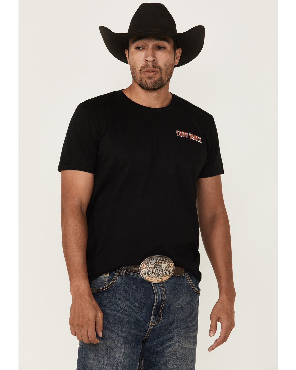 Image #2 - Cody James Men's Legend Gunslinger Short Sleeve Graphic T-Shirt, Black, hi-res
