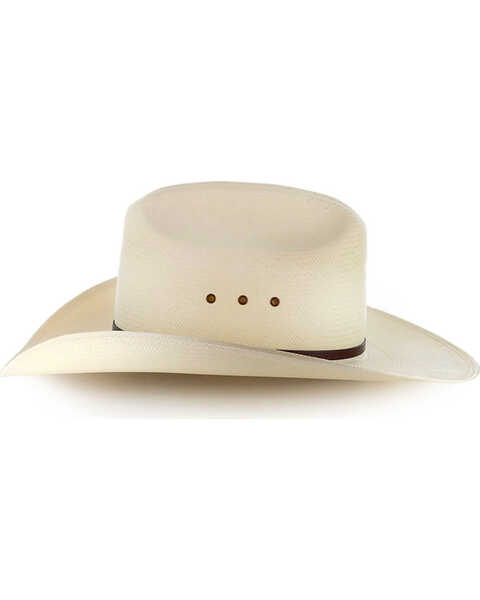 Image #5 - Moonshine Spirit River Bank 8X Straw Cowboy Hat, Natural, hi-res
