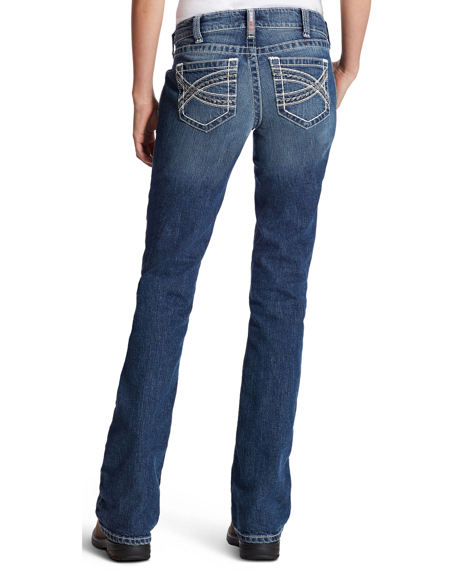 Ariat Women's FR Entwined Bootcut Jeans - Country Outfitter