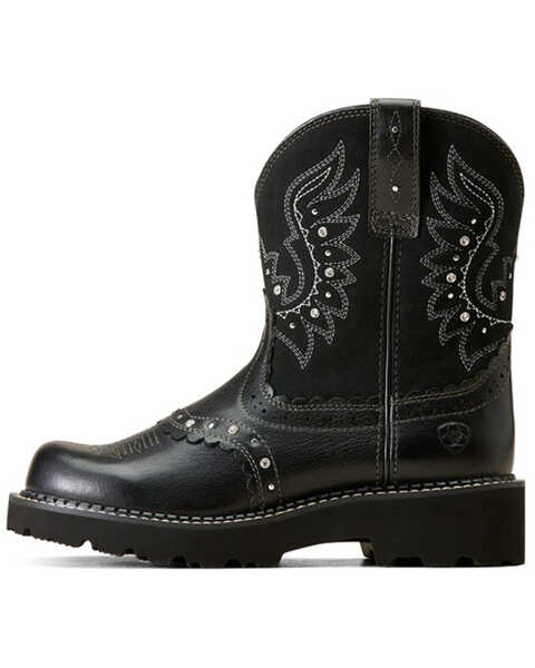 Image #2 - Ariat Women's Gembaby Western Boots - Round Toe, Black, hi-res