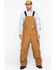 Carhartt Men's Zip-to-Waist Bib Work Overalls , Carhartt Brown, hi-res