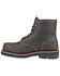 Image #3 - Hoss Men's DieHard Moc Waterproof Work Boots - Composite Toe, Dark Brown, hi-res