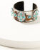 Image #1 - Shyanne Women's Cowhide Concho Statement Cuff , Silver, hi-res