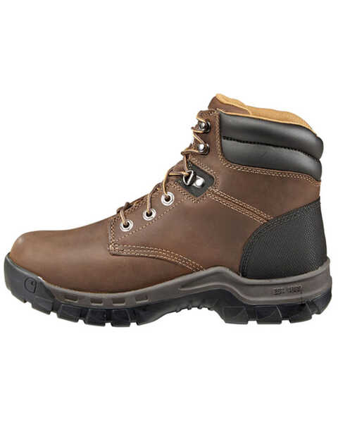 Carhartt Work Flex 6" Lace-Up Work Boots - Composite Toe, Brown, hi-res