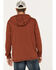 Image #4 - Moonshine Spirit Men's Space Dye Hooded Sweatshirt, Rust Copper, hi-res