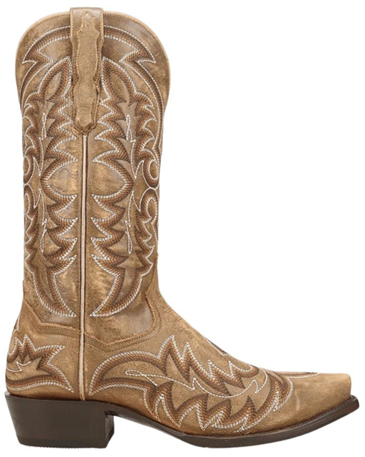 Image #2 - Dan Post Men's Triton Tall Western Boots - Snip Toe, Tan, hi-res